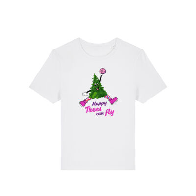 Happy Trees Can Fly Damen T-Shirt Miniaturansicht
